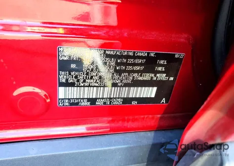 2022 Toyota Rav4 Xle from USA, damaged, VIN 2T3W1RFV8NW232184